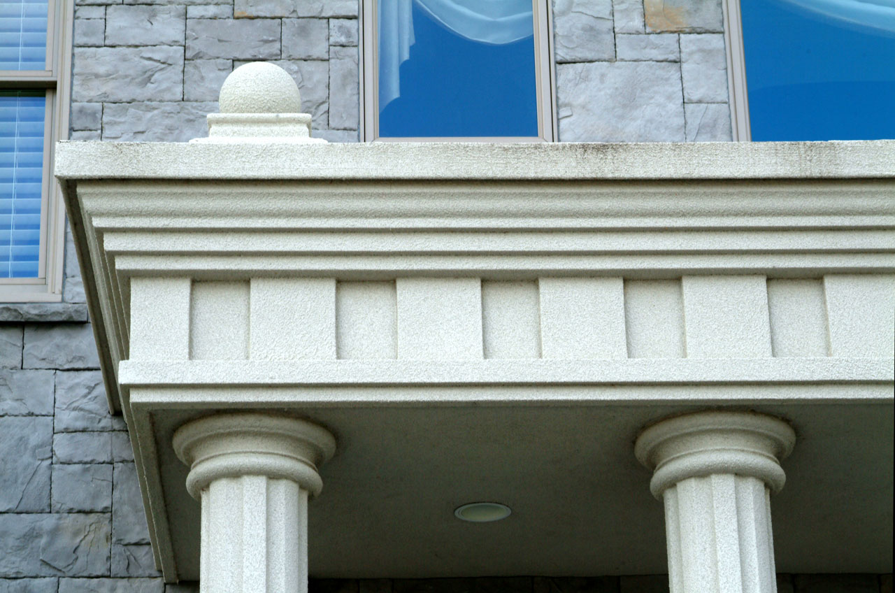 Modern Moulding Exterior Stucco and Moulding