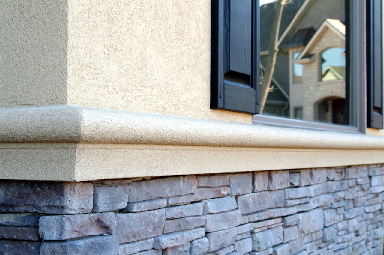 Modern Moulding Exterior Stucco and Moulding