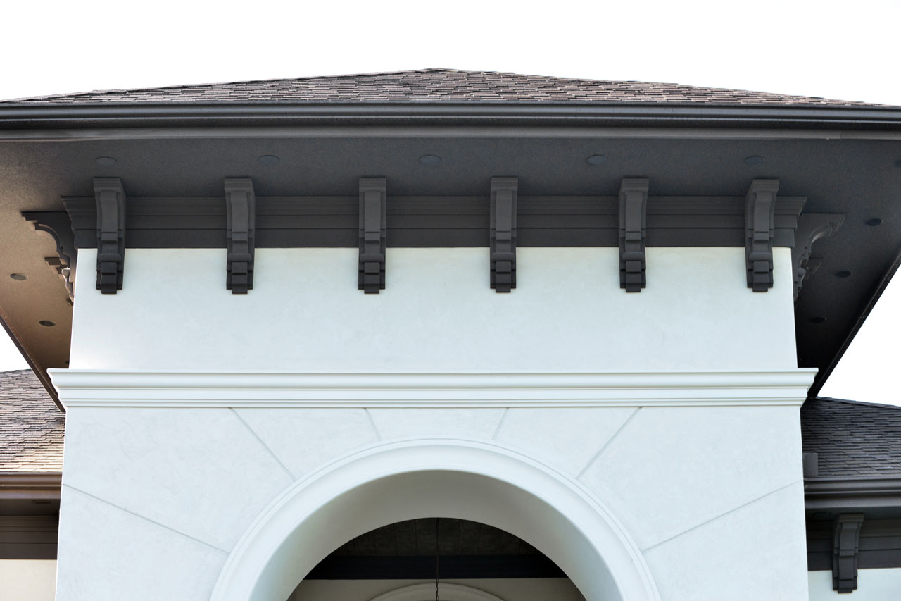 Modern Moulding Exterior Stucco and Moulding